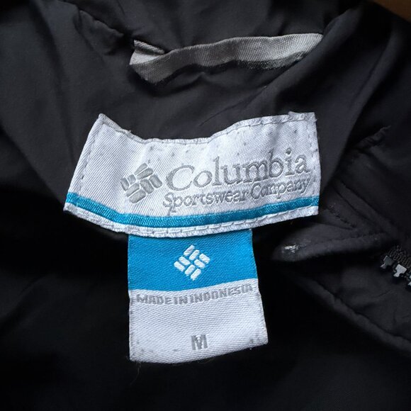 columbia winter * warm jacket / coat * womens size medium * black * euc pockets - Picture 7 of 7